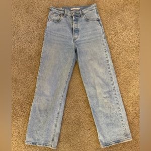 LEVI RIBCAGE STRAIGHT JEANS